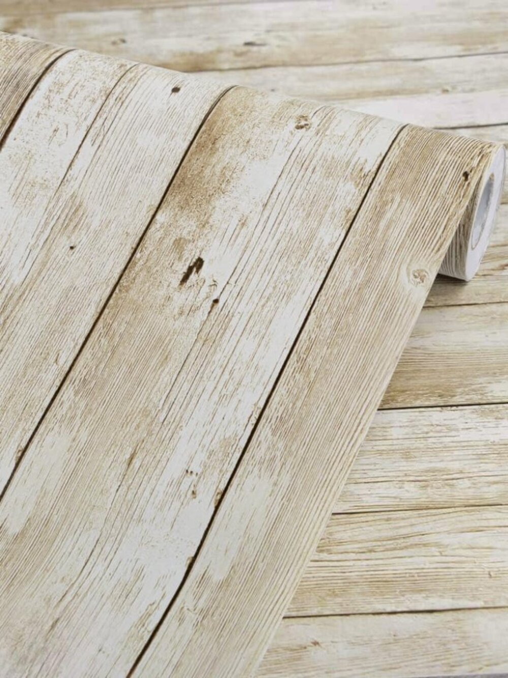 Shiplap Peel and Stick Wallpaper Contact Paper for Classroom 17.7"x 118"